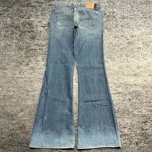 Rare Vintage Lucky Brand Light Blue Mid-Rise Flared Jeans